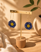 Amber Primula Hoops