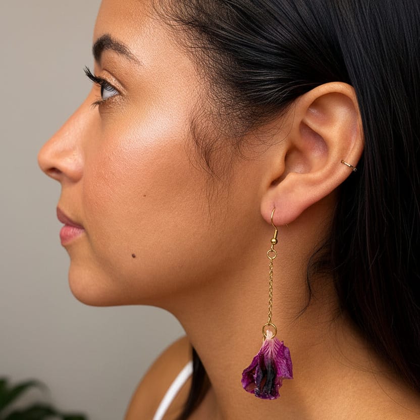 Violet Petal Hooks