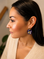 Indigo Mini Hoops
