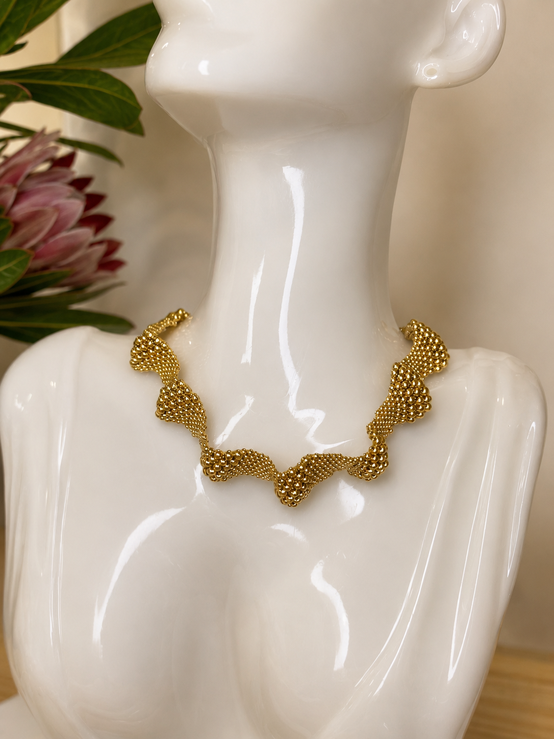 Elena Gold Necklace