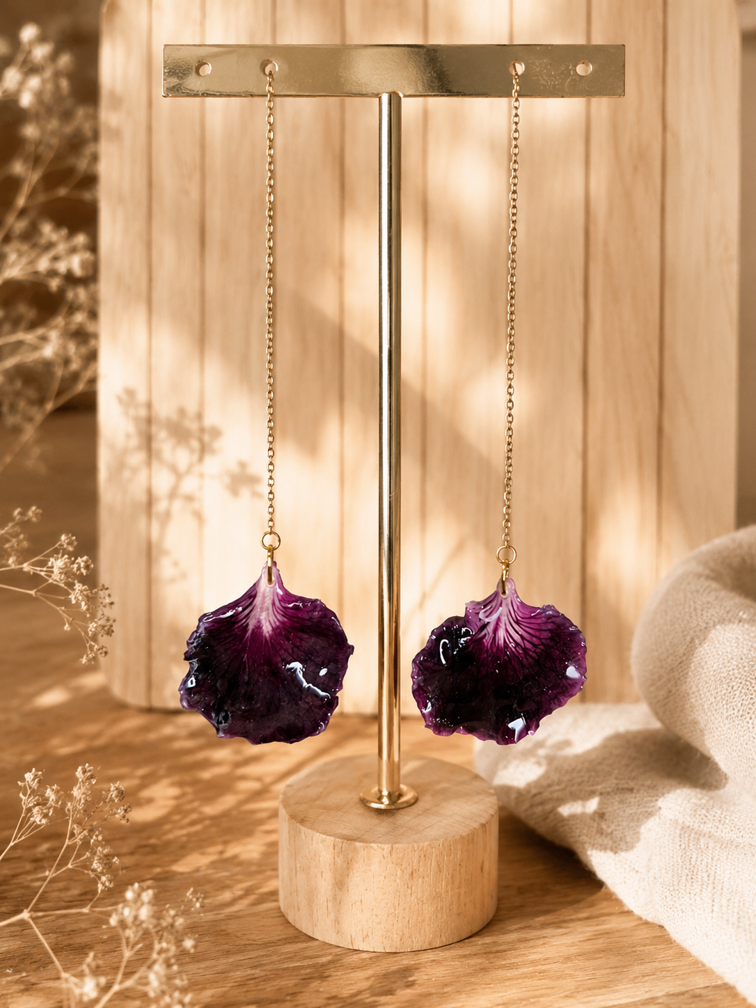 Violet Petal Chains