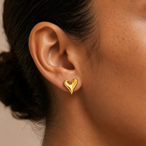 Amour Studs | Gold