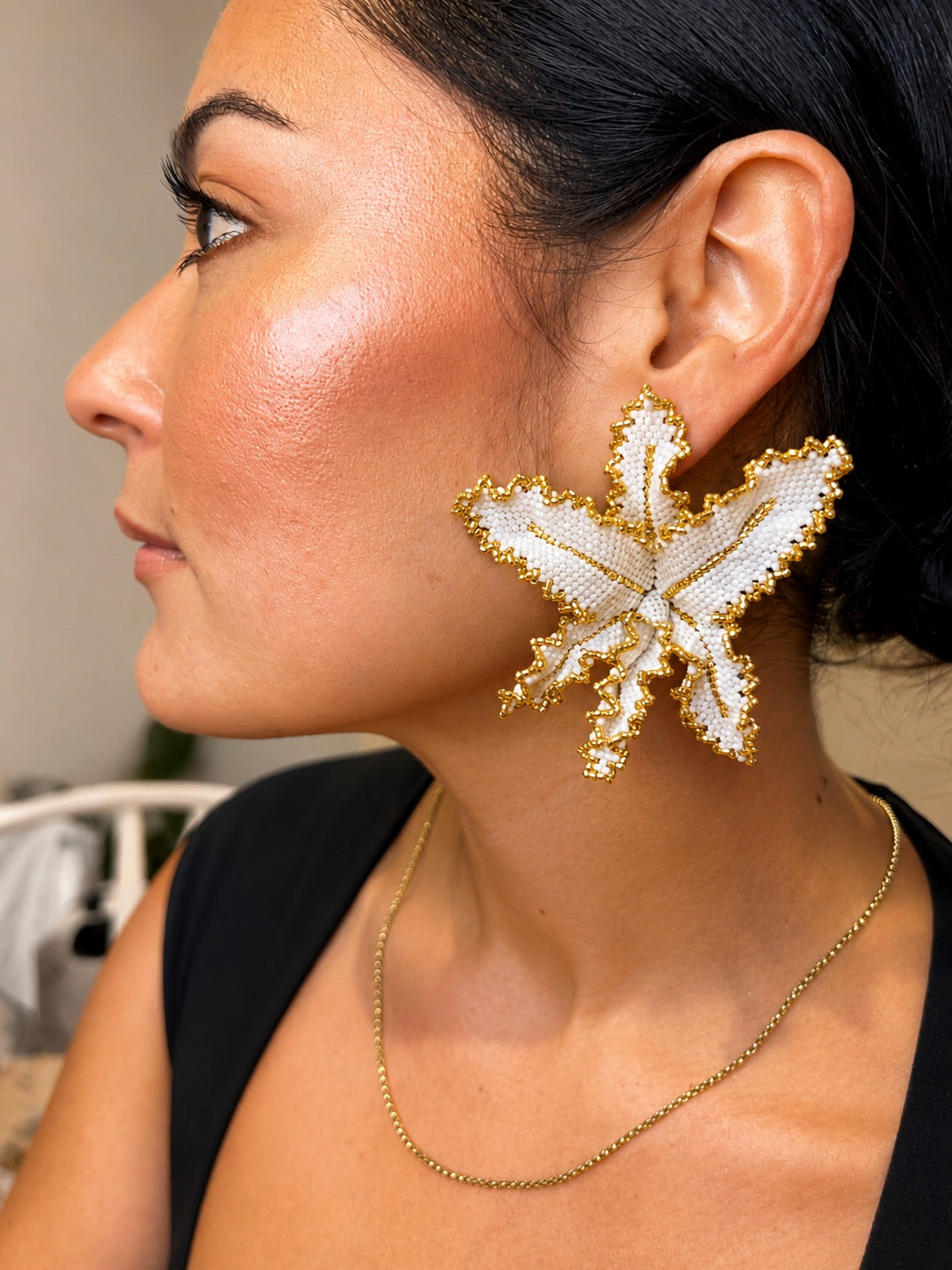 Maxi Orchids Earrings
