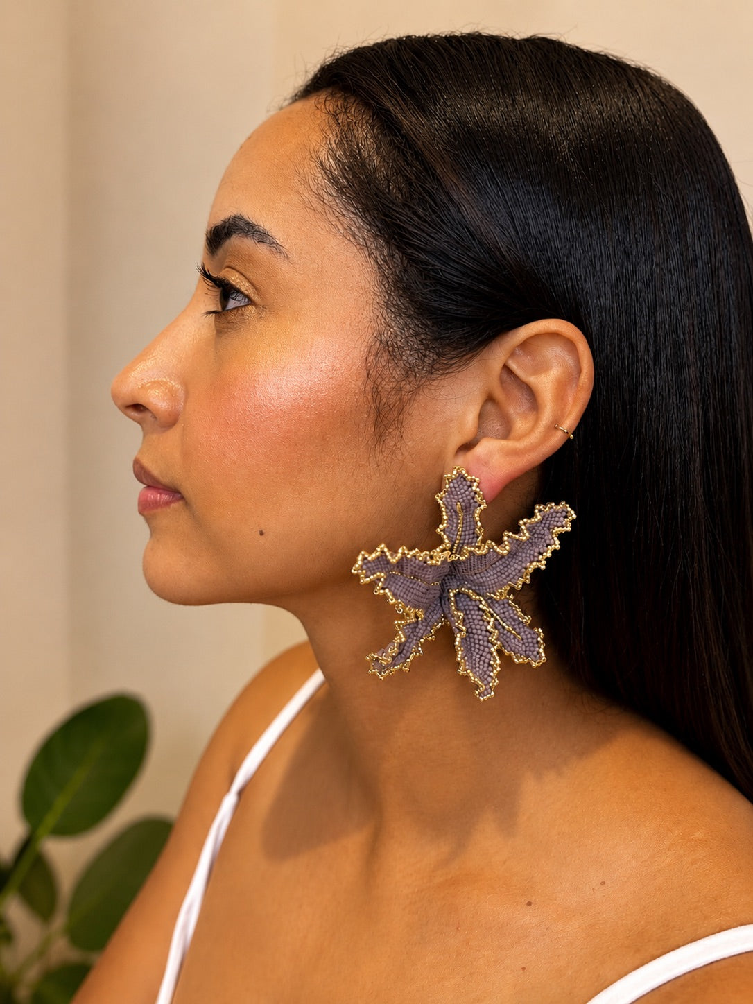 Maxi Orchids Earrings