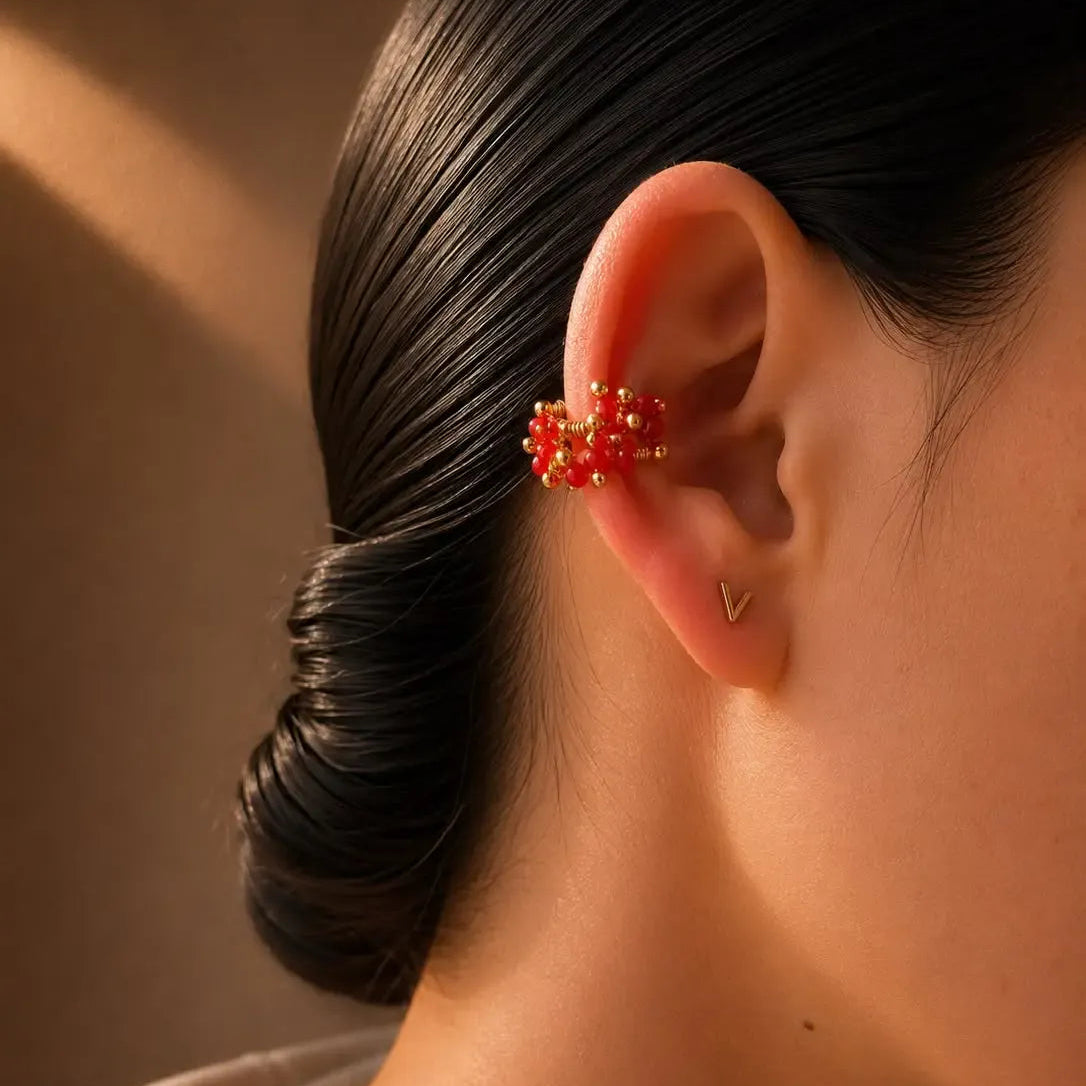 Beaded Ear Cuff