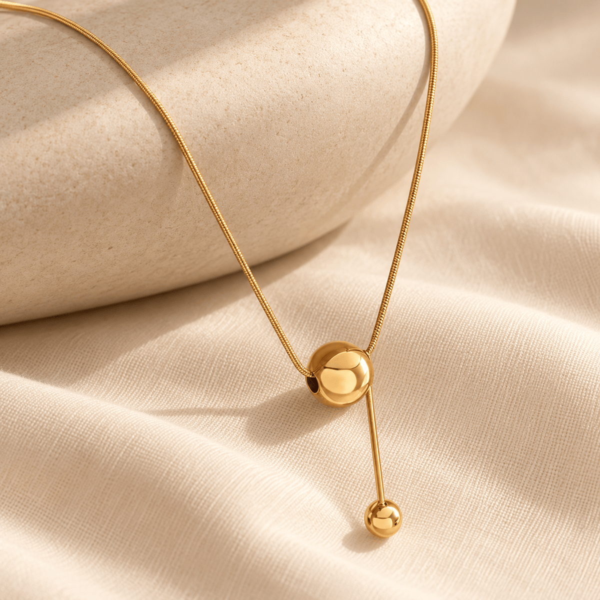 Orbit Drop Necklace