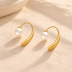 Pearl Sweep Earrings