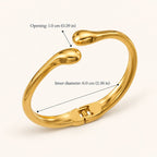 Nara Waterdrop Bangle