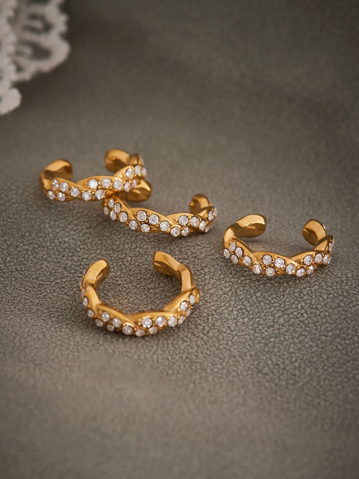 Cleo Zircon Ear Cuff