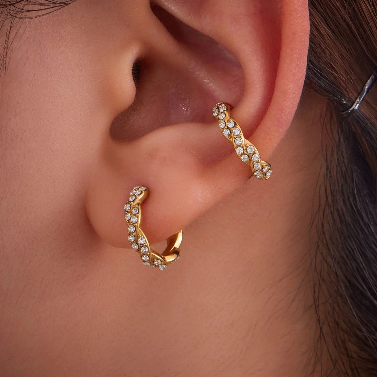 Cleo Zircon Ear Cuff