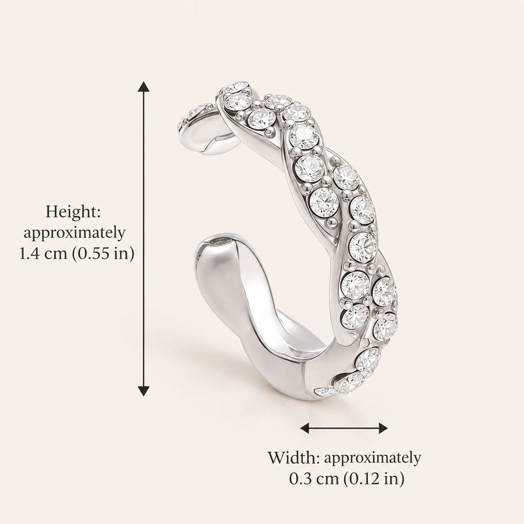 Cleo Zircon Ear Cuff