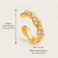 Cleo Zircon Ear Cuff