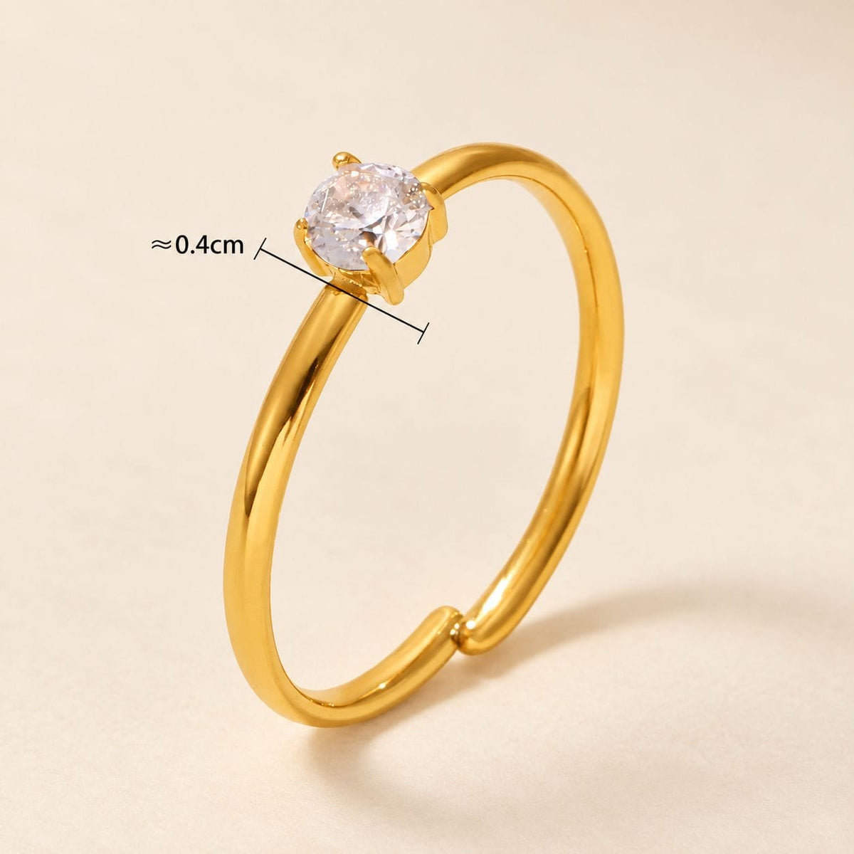 Ayla Zircon Ring