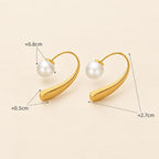 Pearl Sweep Earrings