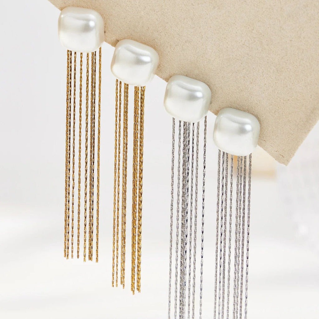 Shell Cascade Earrings