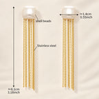 Shell Cascade Earrings