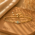 Evil Eye Pave Bracelet