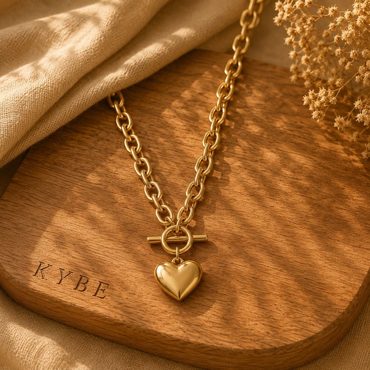 Nova Heart Necklace