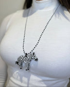 Selva Necklace | Zebra