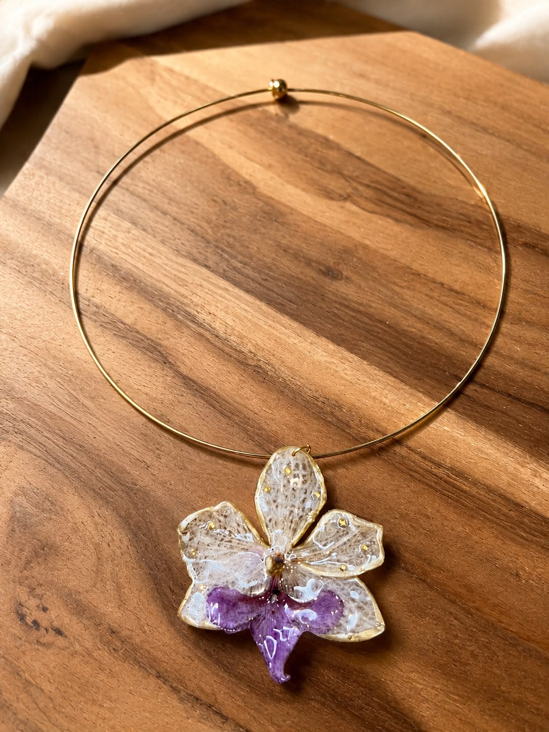 Botanical Bloom Choker | Violet