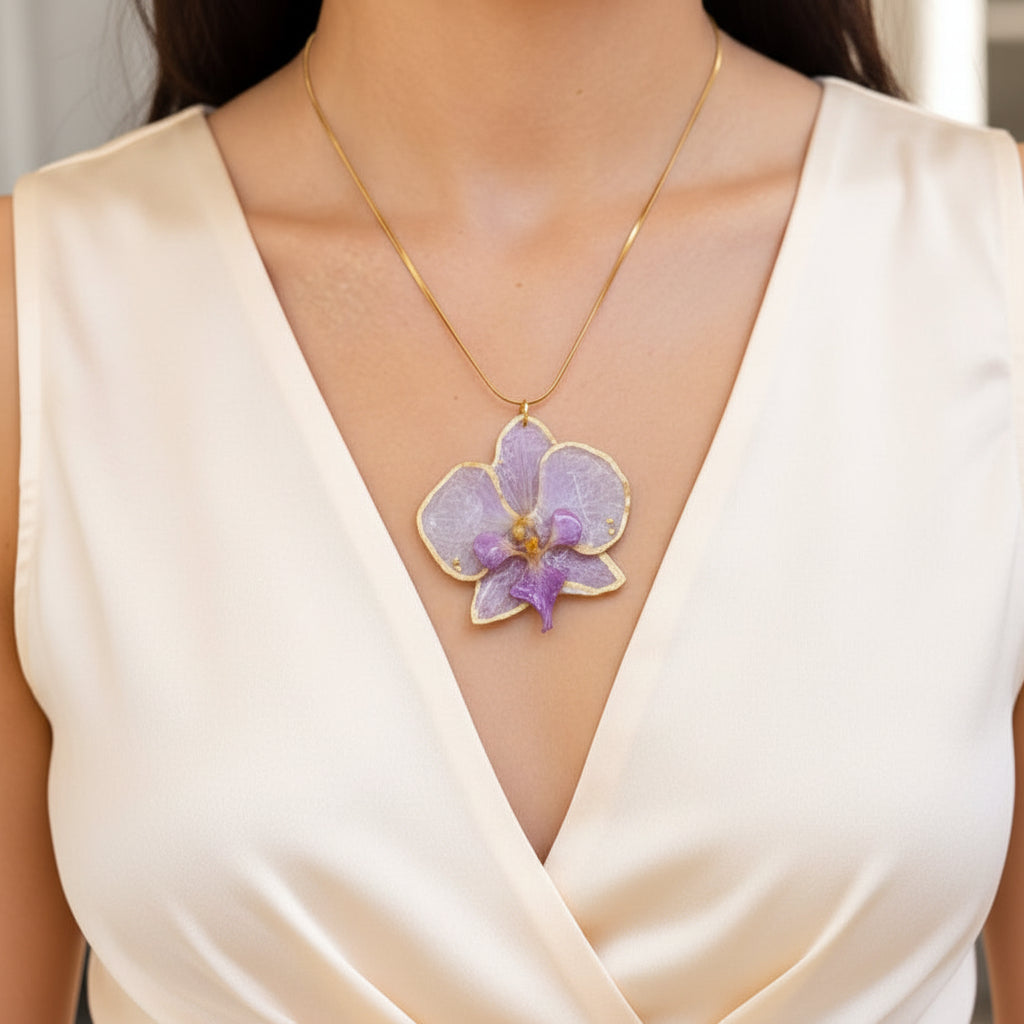 Botanica Bloom Necklace | Lavender & Violet