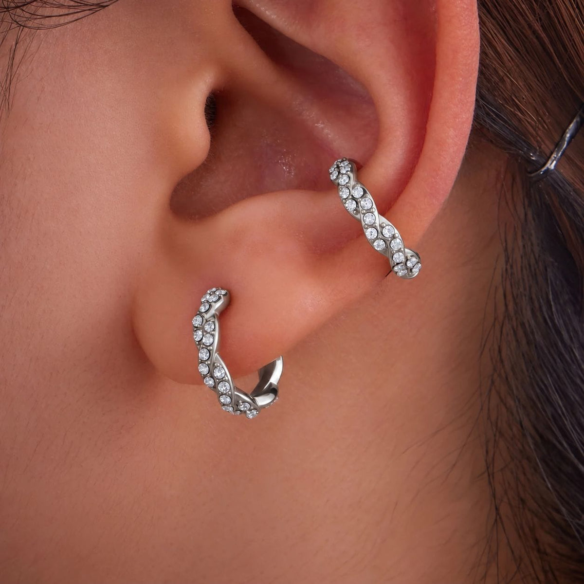 Cleo Zircon Ear Cuff